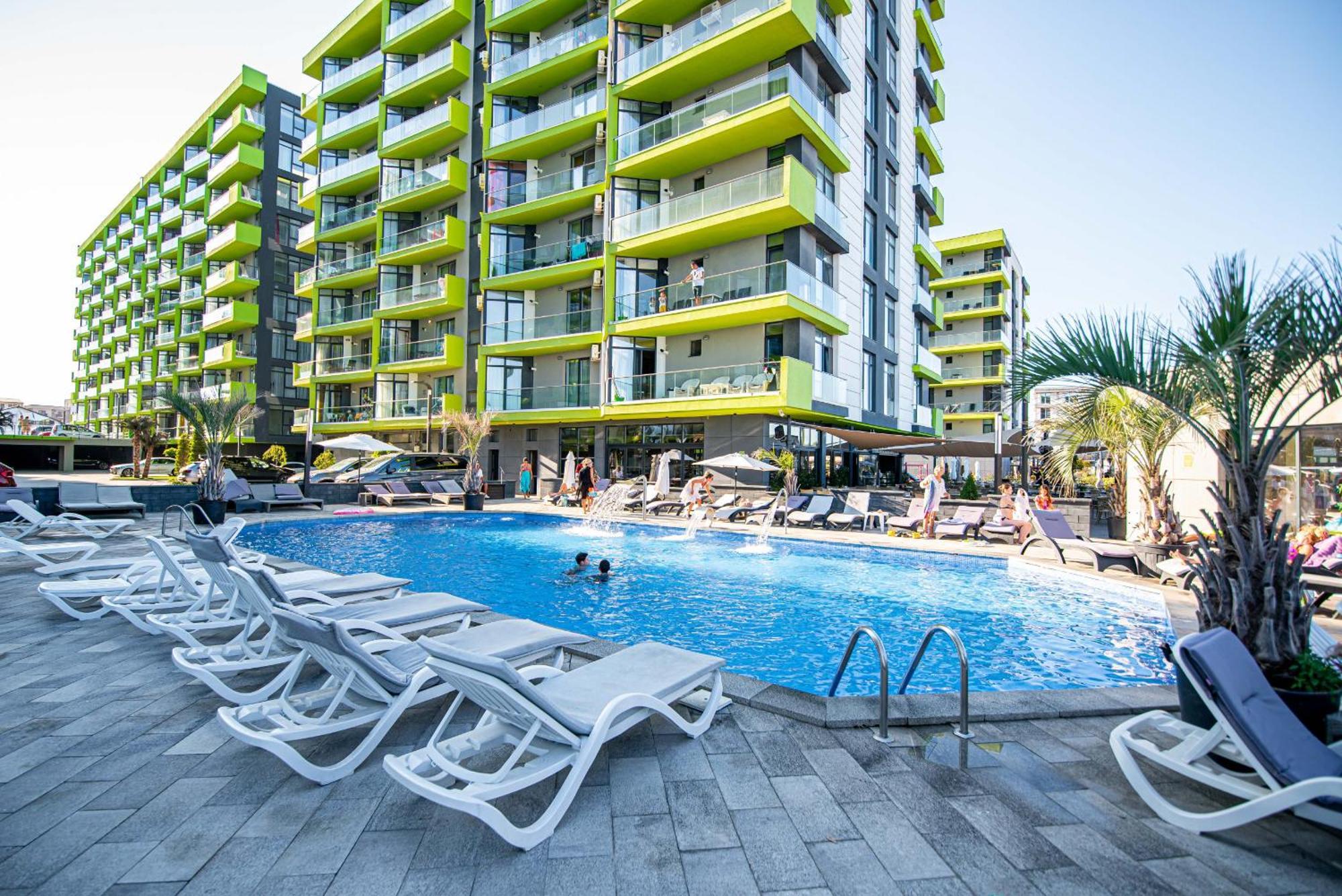 Eka Studio - Pool & Spa Beach Resort Navodari Luaran gambar