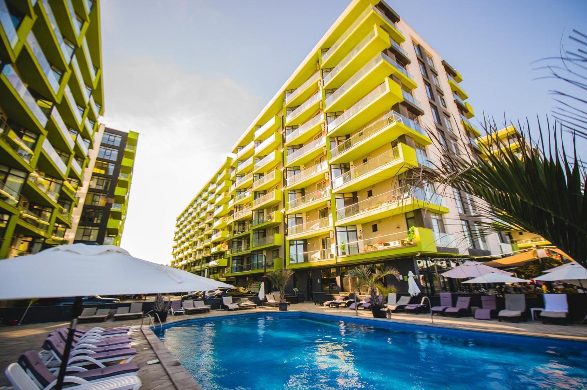 Eka Studio - Pool & Spa Beach Resort Navodari Luaran gambar